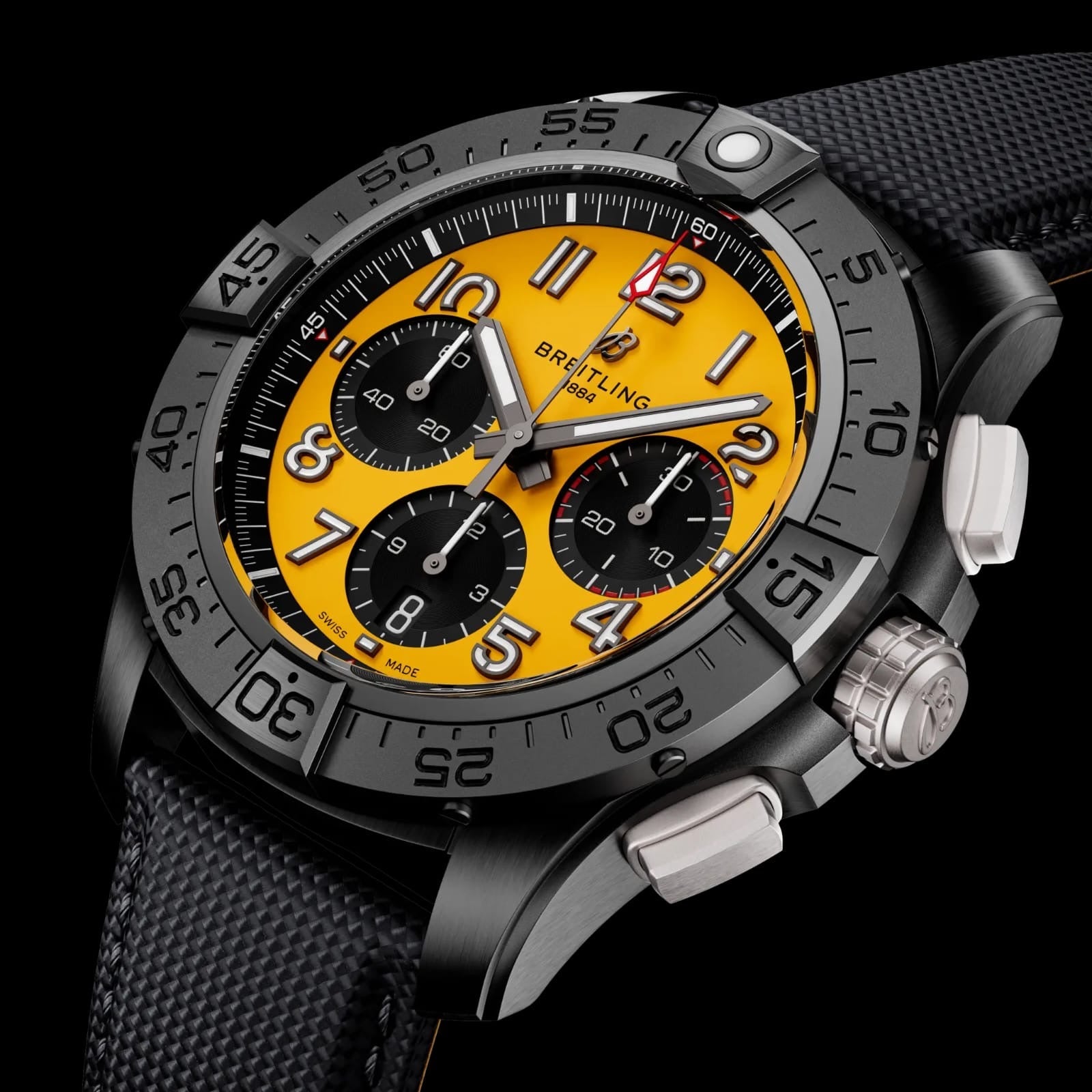 Men’s Premium Black Belt Watch