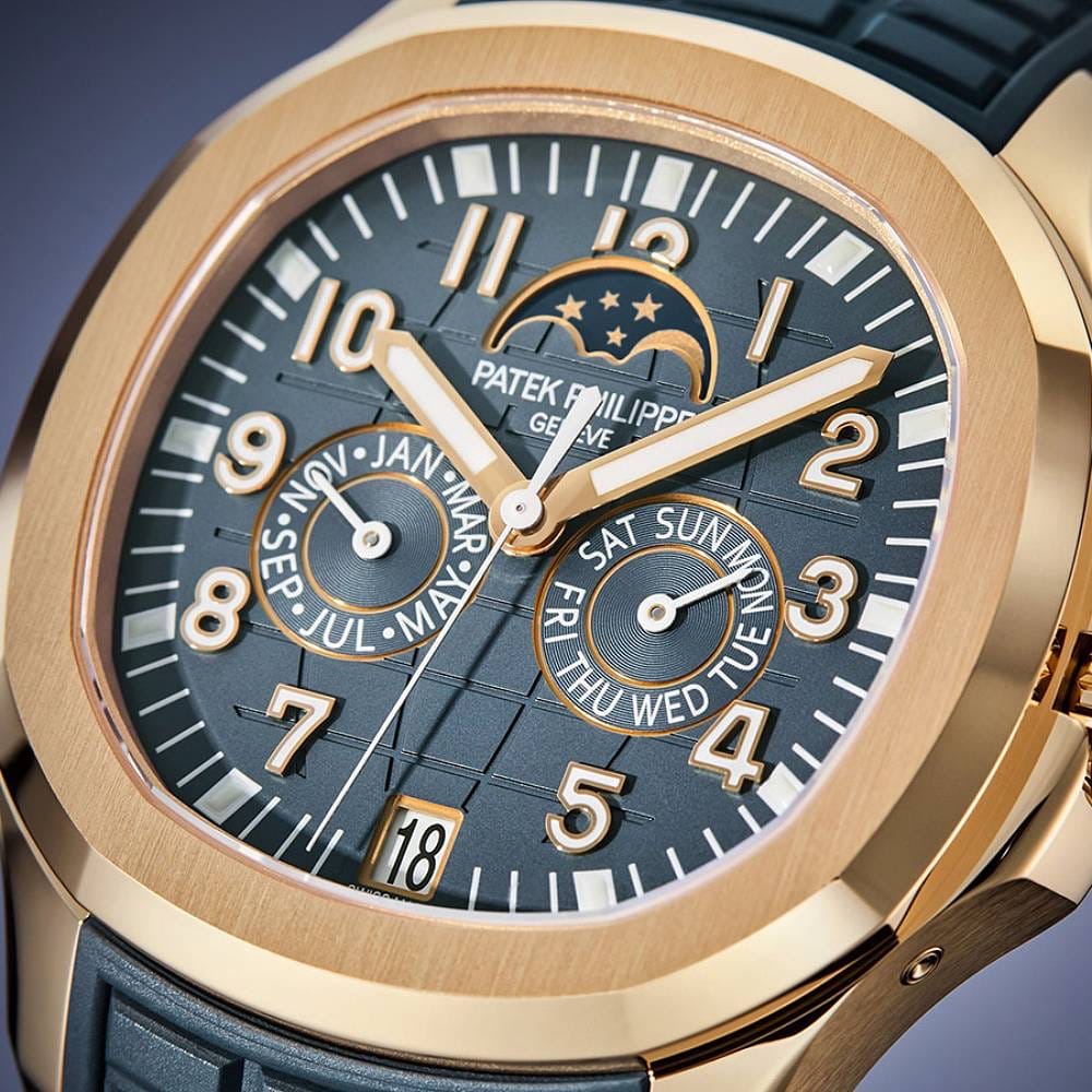 Luce Aquanaut Annual Calendar Moon Phase Men’s Watch