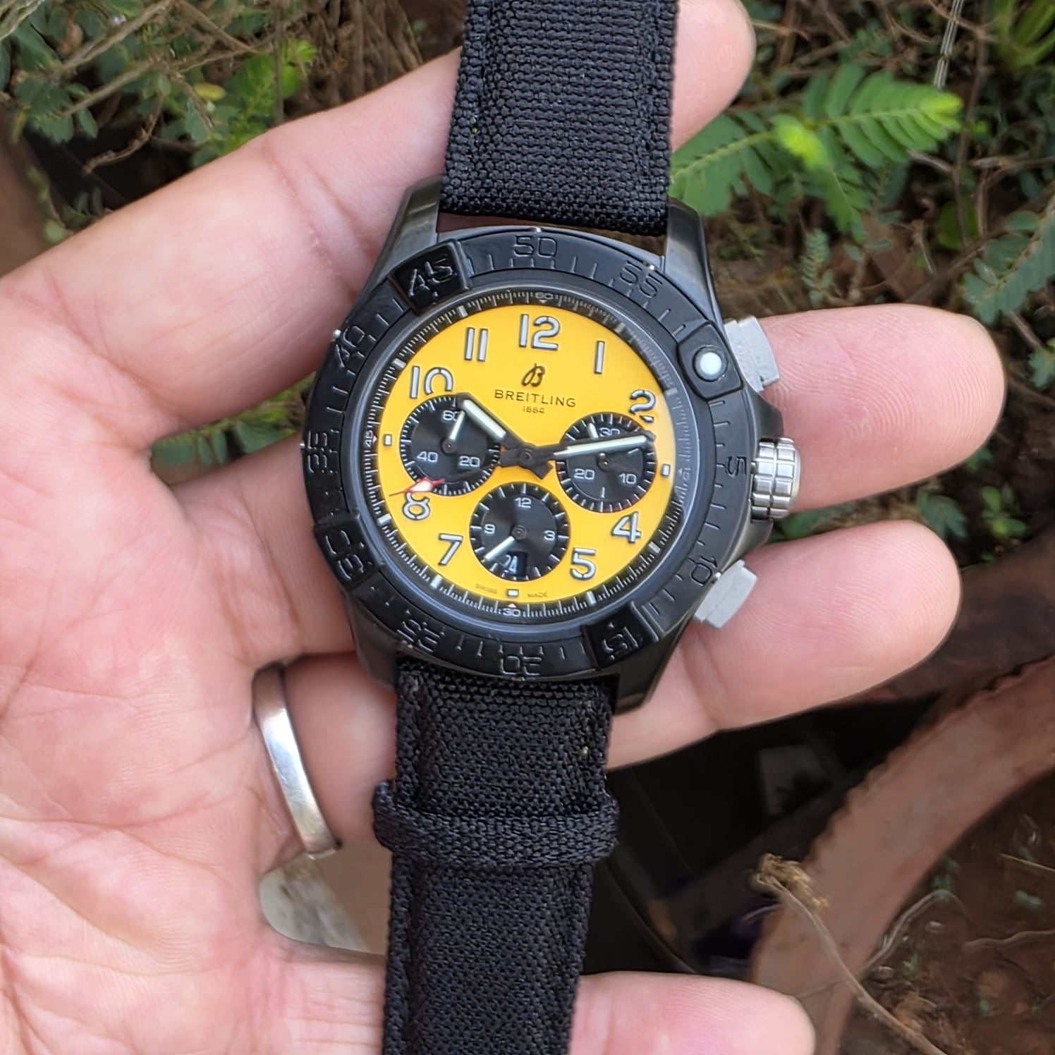 Men’s Premium Black Belt Watch