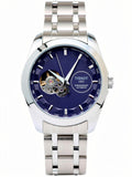 Automatic Skeleton Blue Dial Stainless Steel Watch for Men | Premium Luxury Timepiece