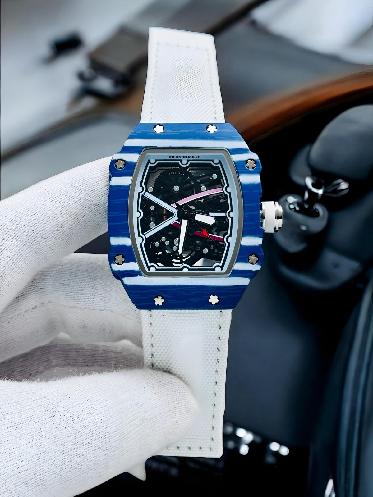 High-Performance Quartz Carbon TPT Watch in Vibrant Orange Color Option Available