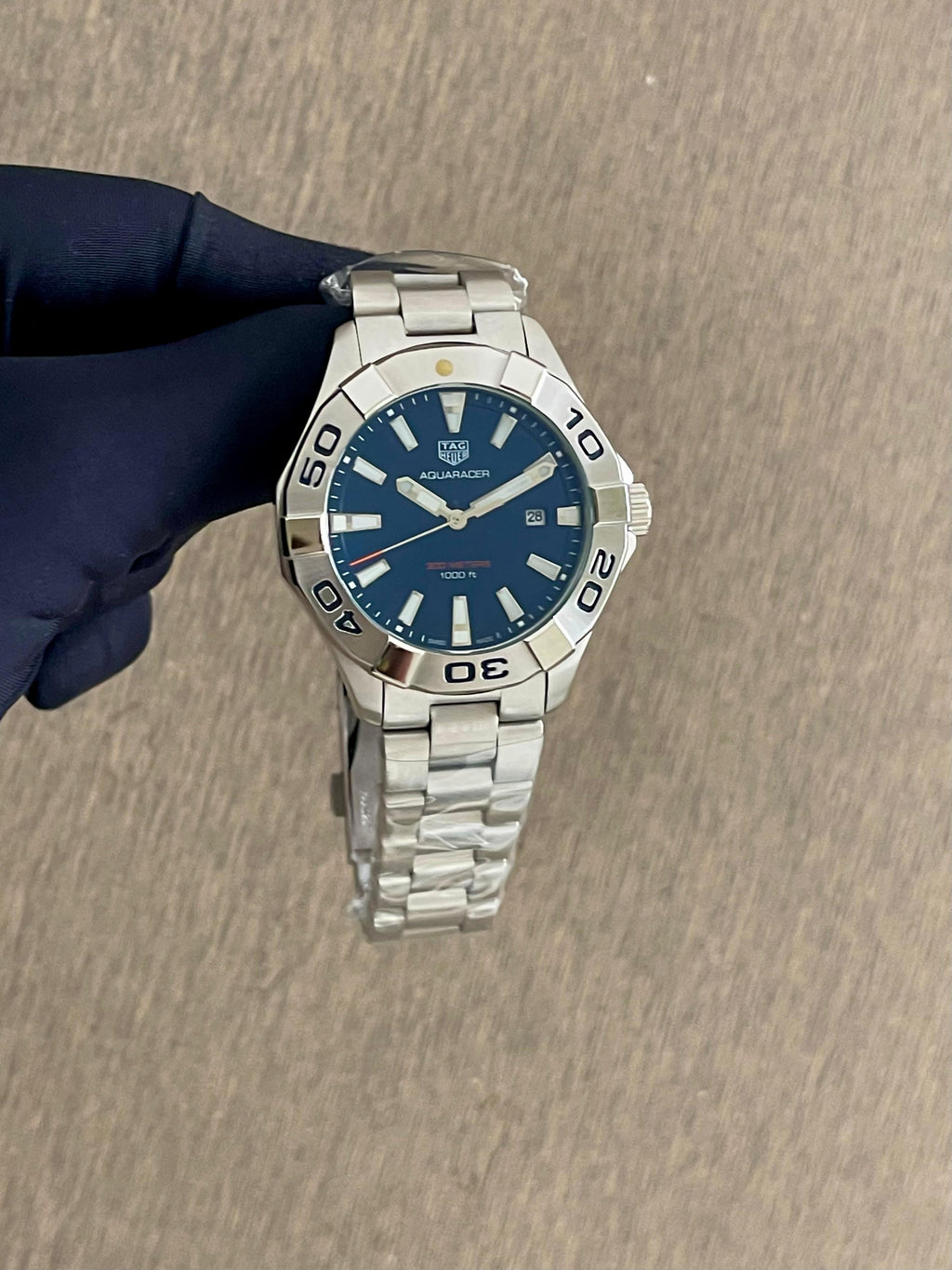 Men's A-Racer Professional 300 Emerald Blue Dial Automatic Men's Watch (Blue)