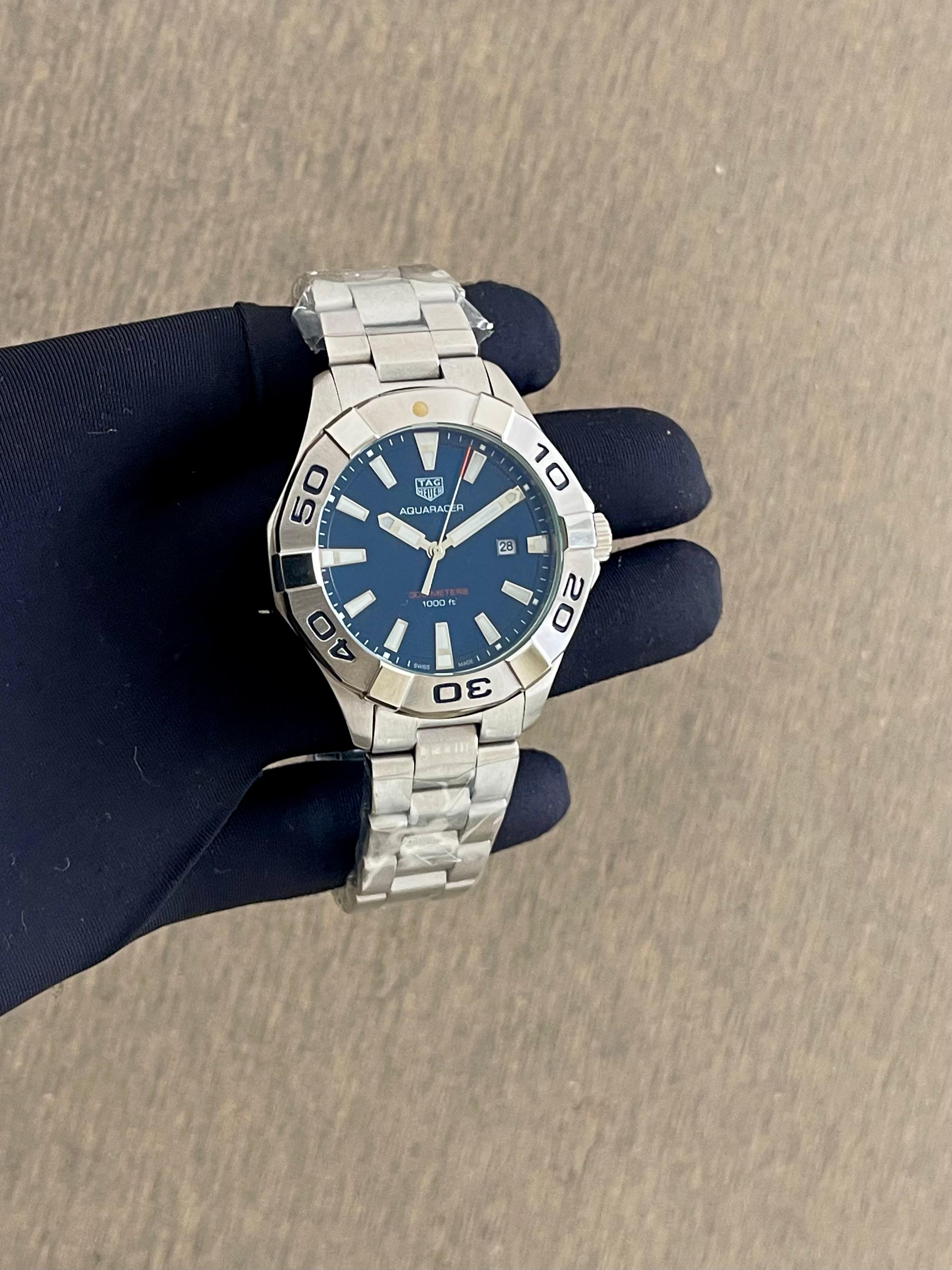 Men's A-Racer Professional 300 Emerald Blue Dial Automatic Men's Watch (Blue)