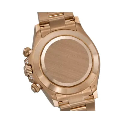 Luxury Rainbow Bezel Gold Men's Chronograph Style Watch with Black Dial – Premium Stainless Steel Designer Wrist Watch