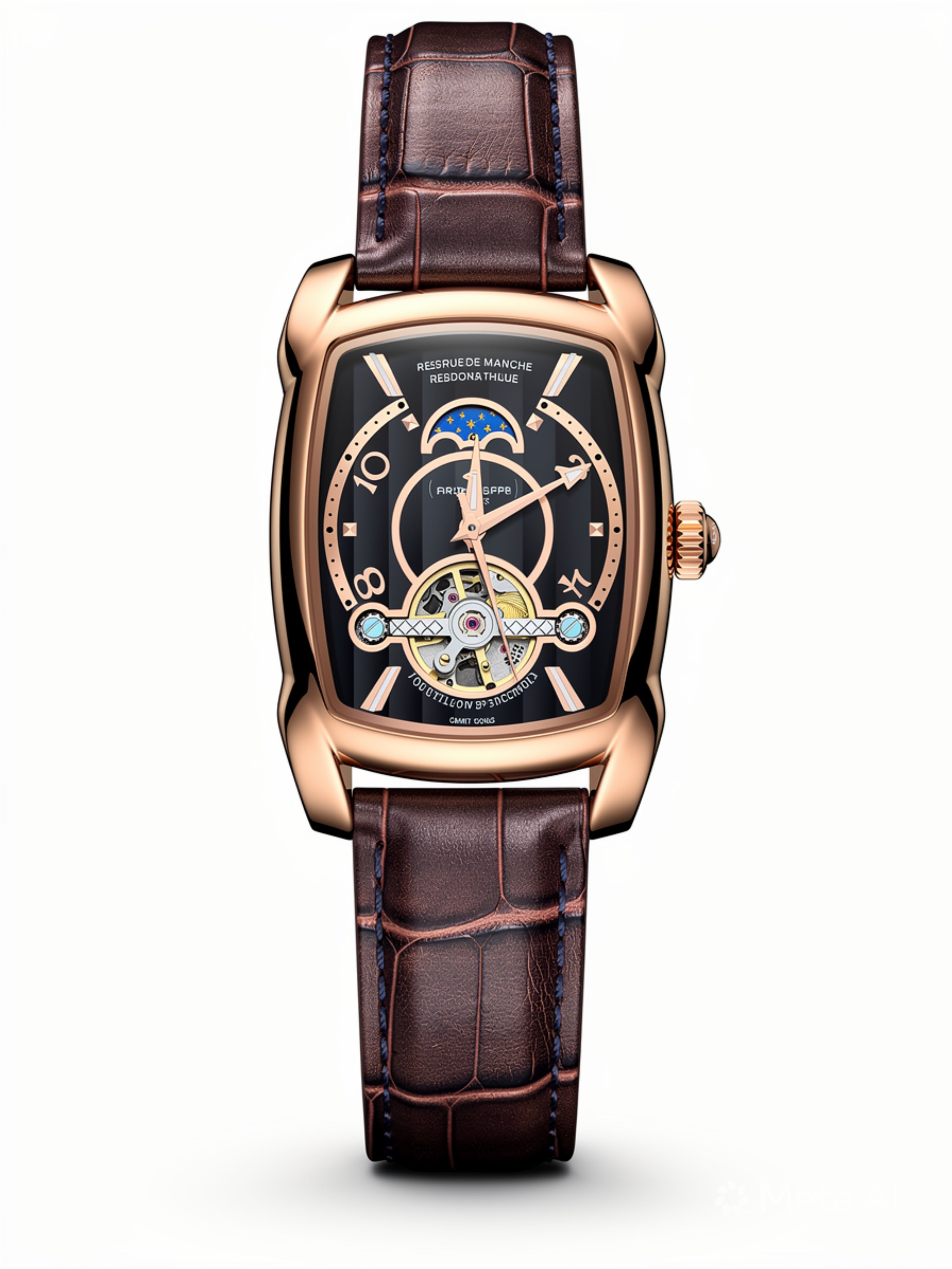 Imperial Tourbillon Rose Gold Skeleton Automatic Watch