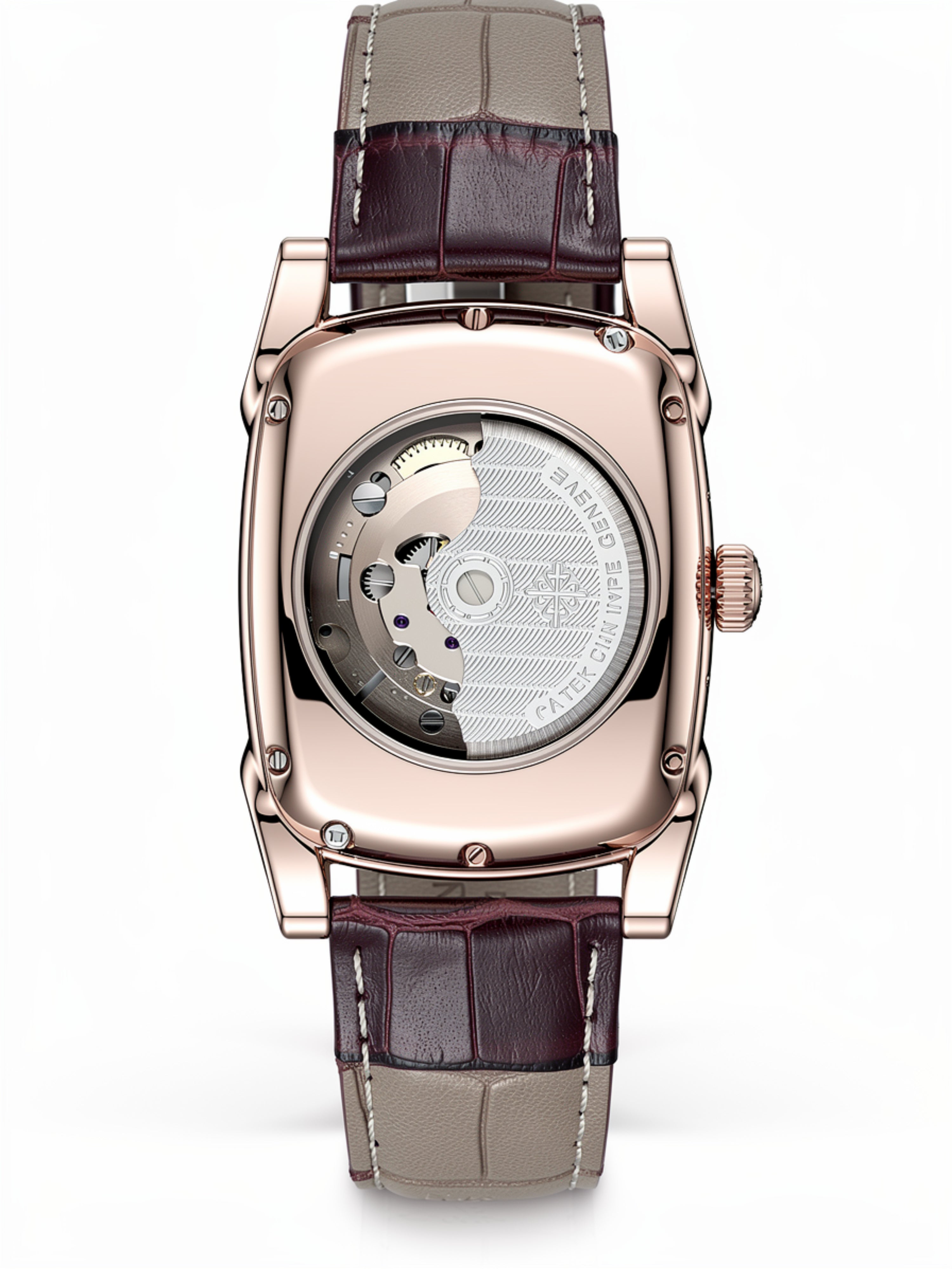 Imperial Tourbillon Rose Gold Skeleton Automatic Watch
