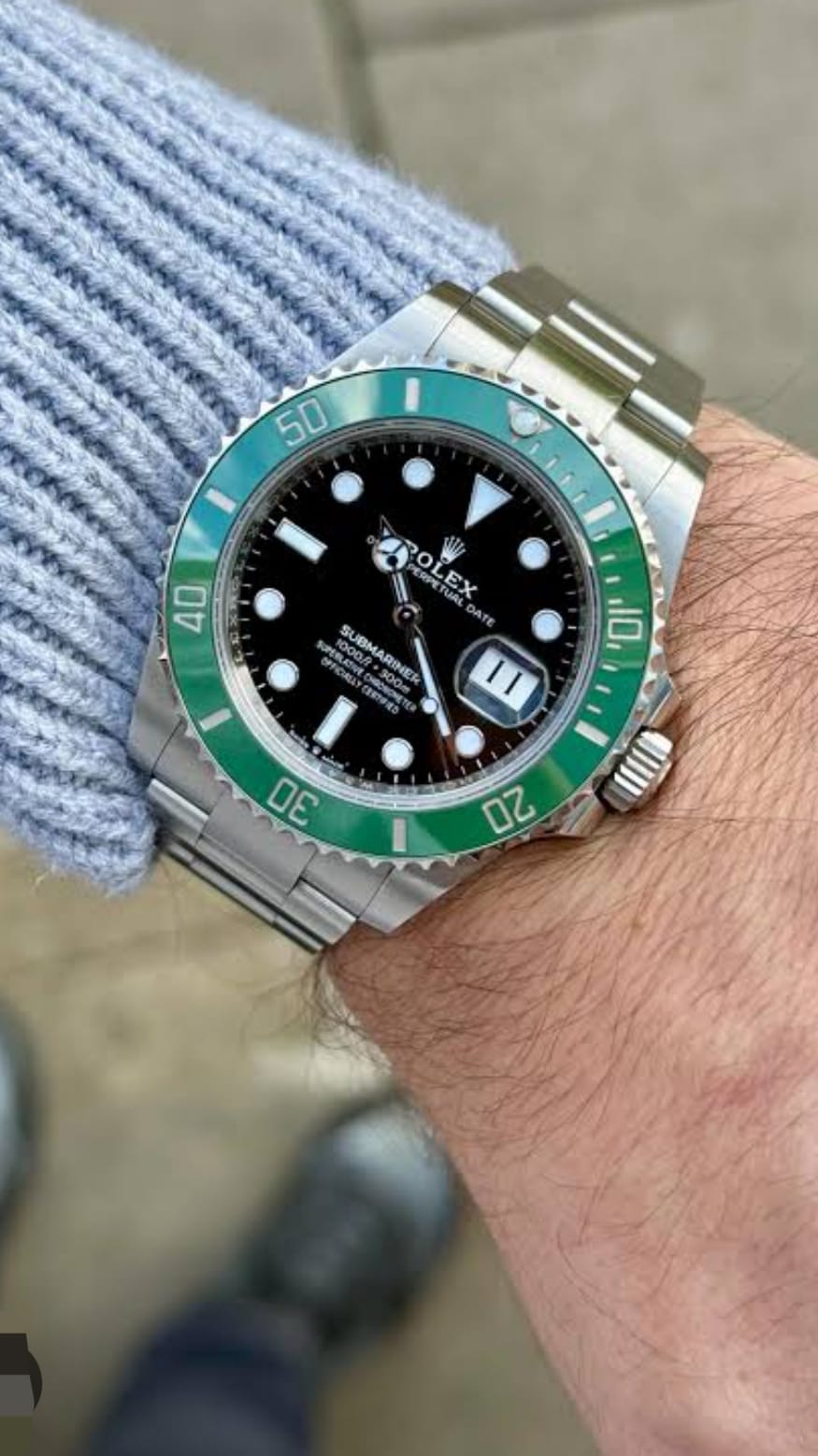 Men's Premium Automatic Steel Watch (Green)