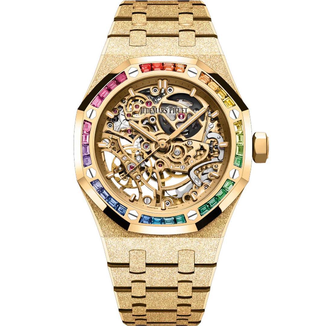 Men's Automatic Diamond Collection Watch (Gold)