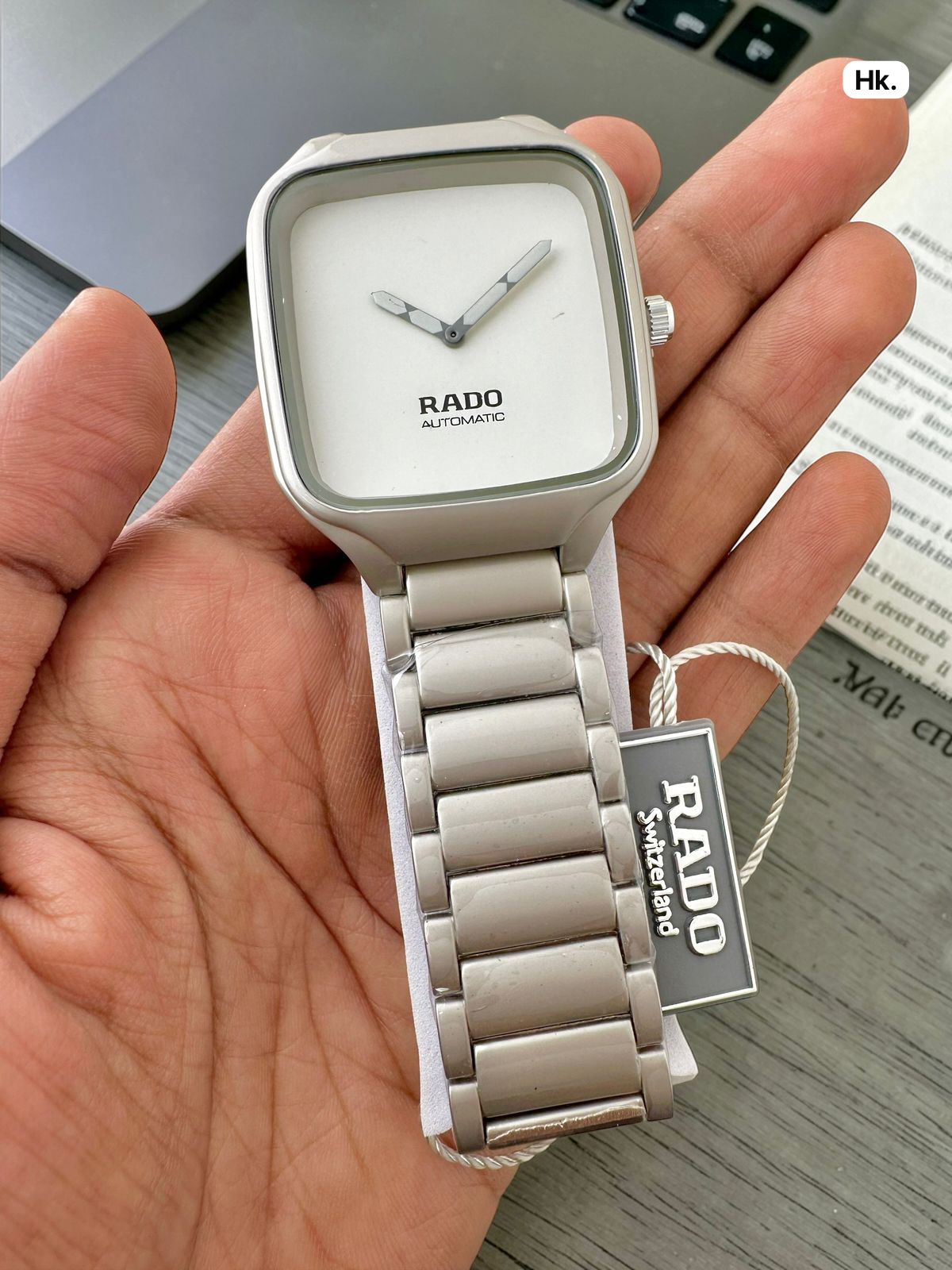 Men's Swiss Luxury Watch with HK Edition Color Option Available