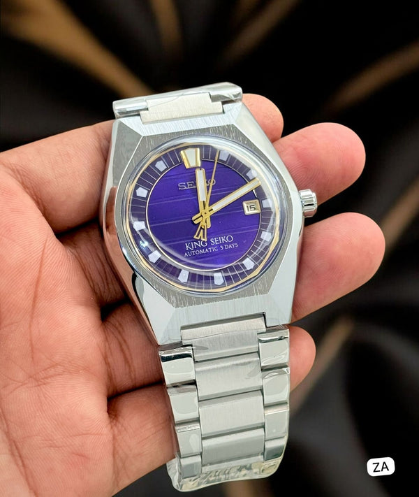 Automatic Silver Stainless Steel Men's Watch | 3 Days Power Reserve |3 Different Dail