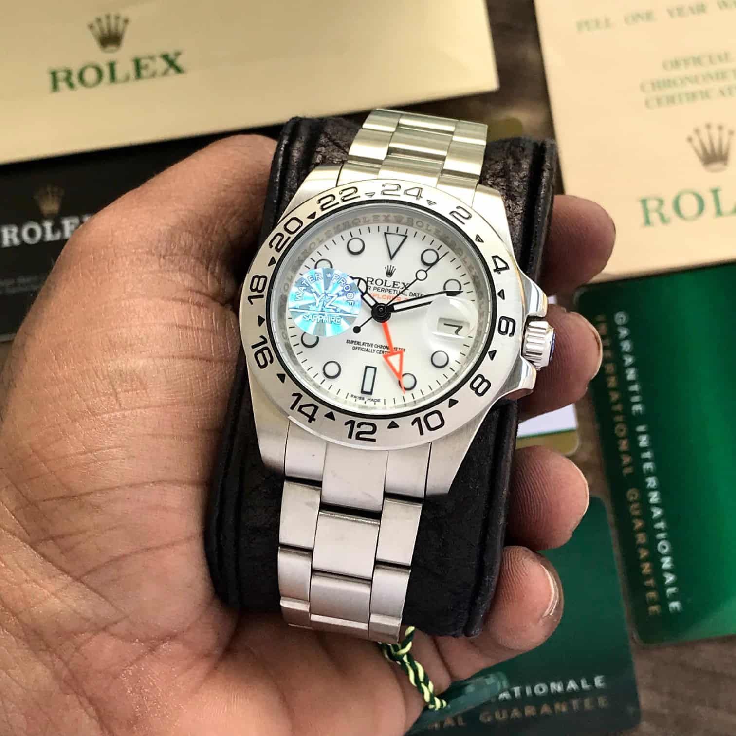Mens Premium Steel Belt Watch ZR Quality