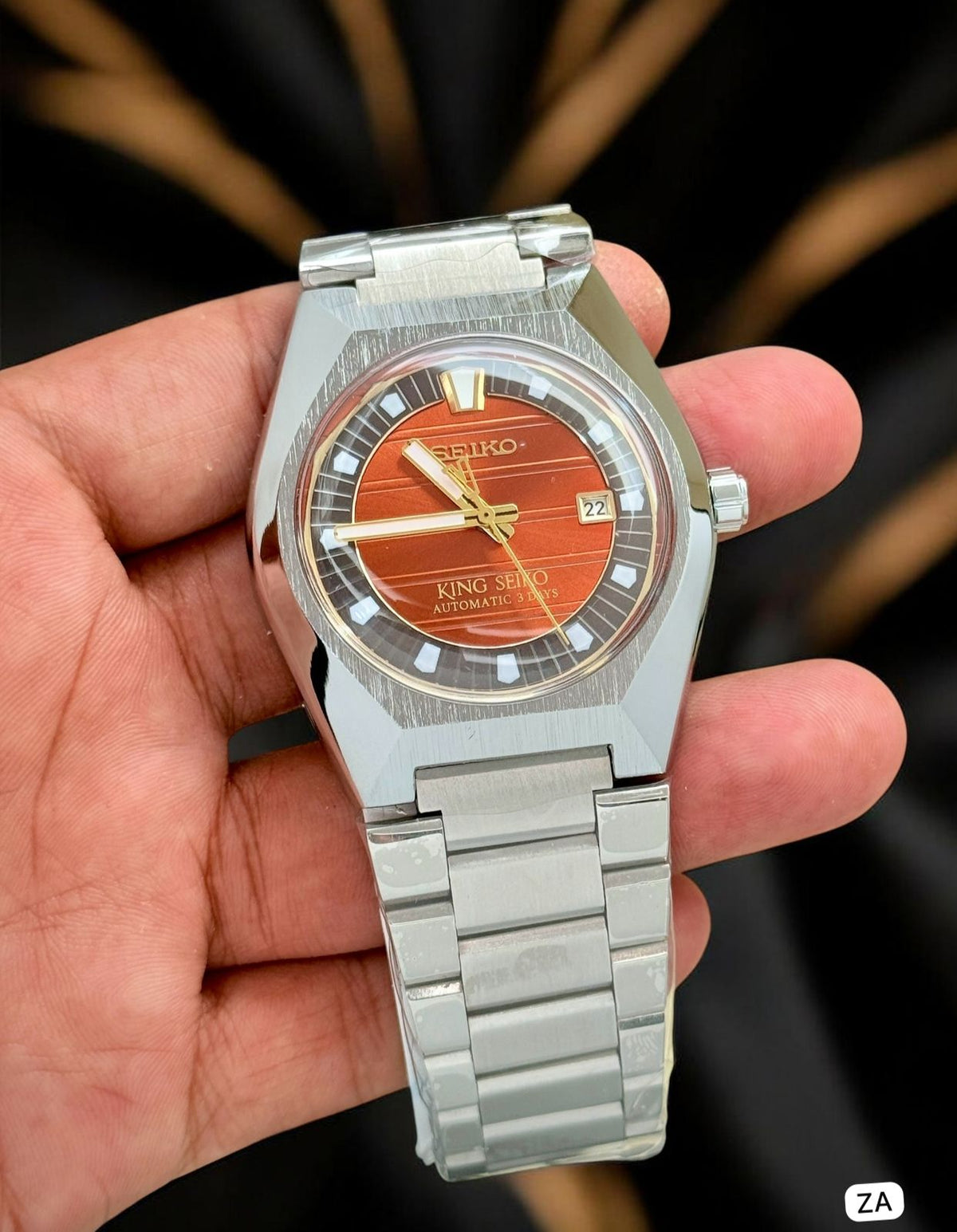 Automatic Silver Stainless Steel Men's Watch | 3 Days Power Reserve |3 Different Dail