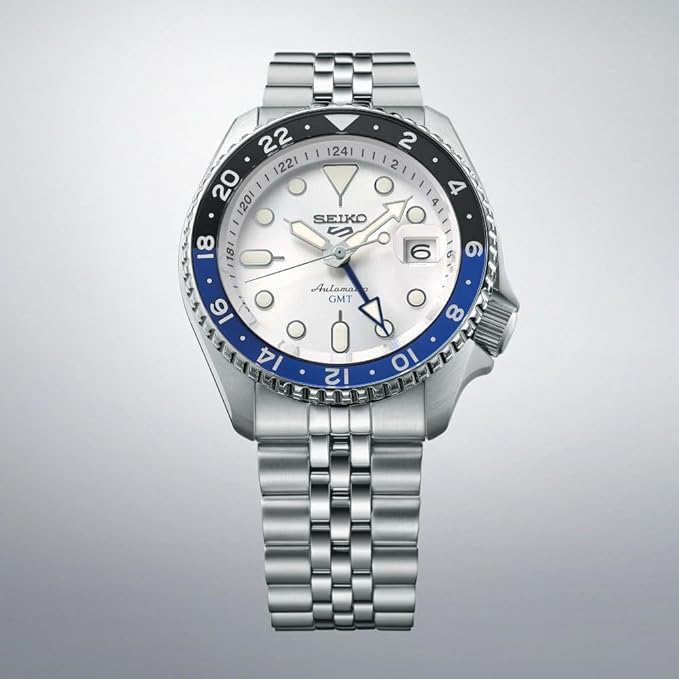 Buy Sports Quartz  GMT Orange Dial Stainless Steel Watch for Men Online in India